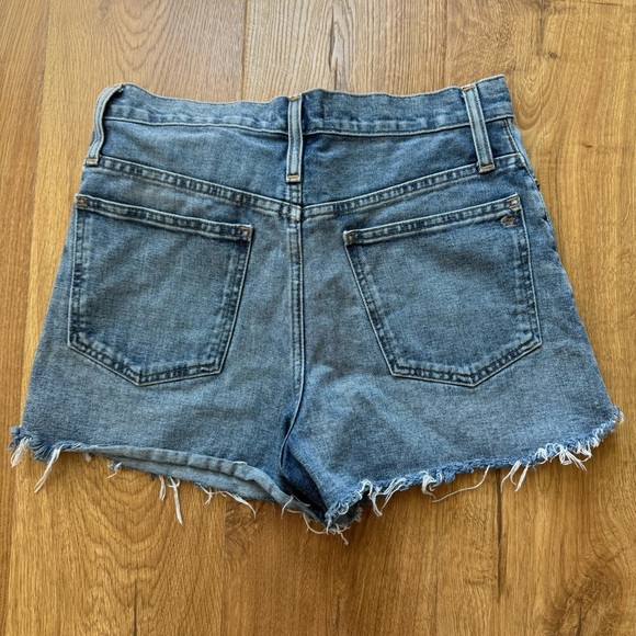 Madewell high waisted denim shorts 27 - Picture 5 of 5